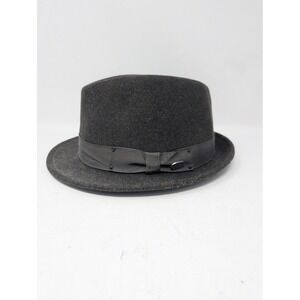 Bailey of Hollywood LiteFelt Wool Fedora Hat Dark Brown NWT sz Large